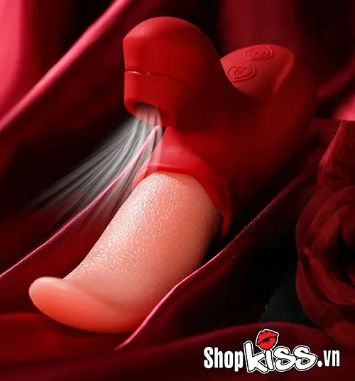 Rose Tongue Vibrator Clitoral Sucking Nipple Tease Intense Joy — photo 4
