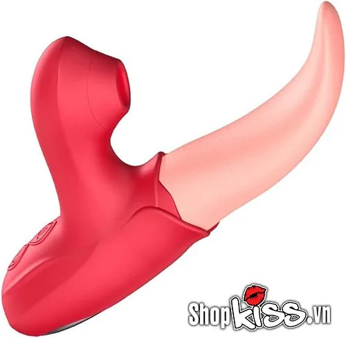 Rose Tongue Vibrator Clitoral Sucking Nipple Tease Intense Joy — photo 3
