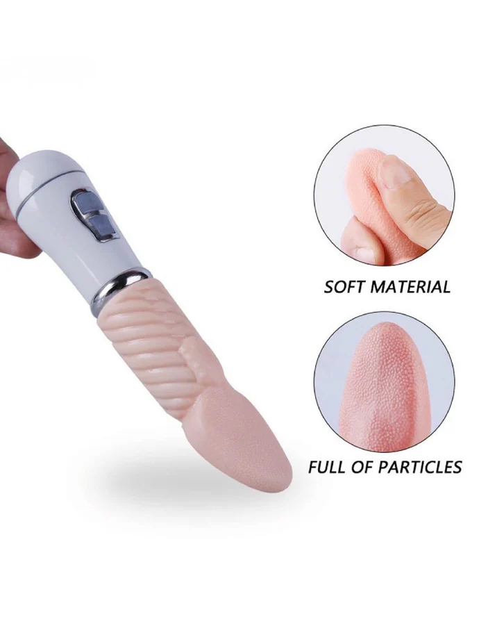 Mini Tongue Vibrator 10 Mode Silicone G-Spot Stimulator — photo 2