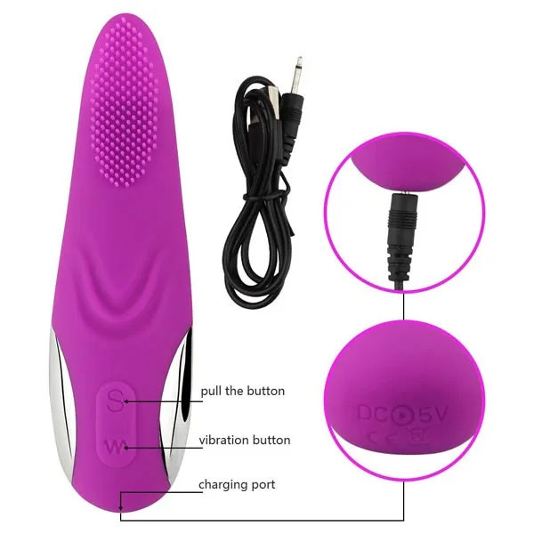 Premium Mannuo Tongue Vibrator Licking Realistic 2 Modes — photo 4