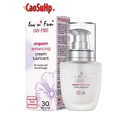 Luvn Fun Fire Warming Lubricant Hot Sensation Exciting Gel