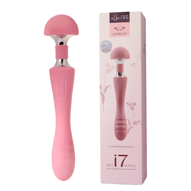 LUXELUV I7 Magic Dual Head Vibrating Massage Wand Toy