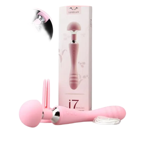 LuxiLuv I7 Magic Dual Head Wand 10 Modes Strong Vibration
