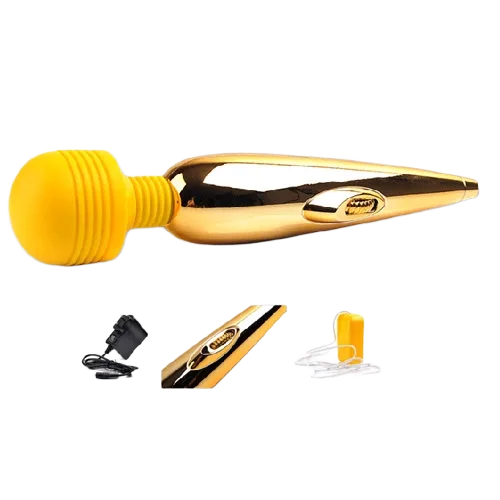 Luxurious Gold Plated AV Wand G Spot Full Body Massage