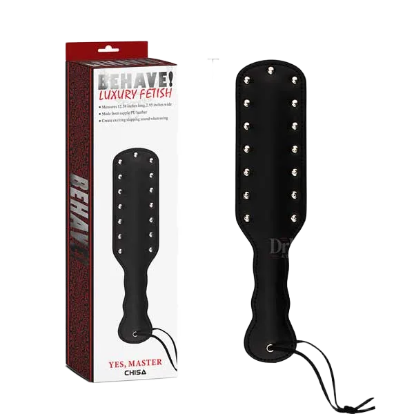 Luxury CHISAX Leather Spanking Paddle for Couples