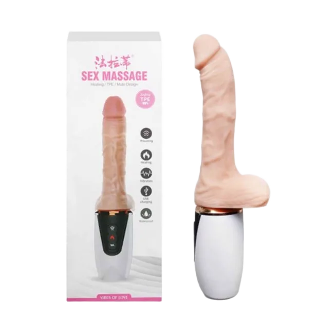 Madge Multi-Function Soft Silicone Realistic Dildo