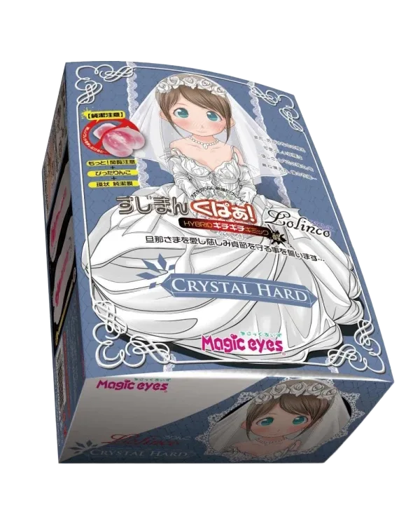 Magic Eyes Crystal Hard Transparent Bride-Themed Realistic Pussy