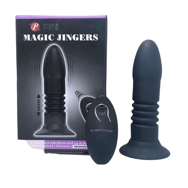 Magic Jingers Remote-Control Anal Vibrating Massager