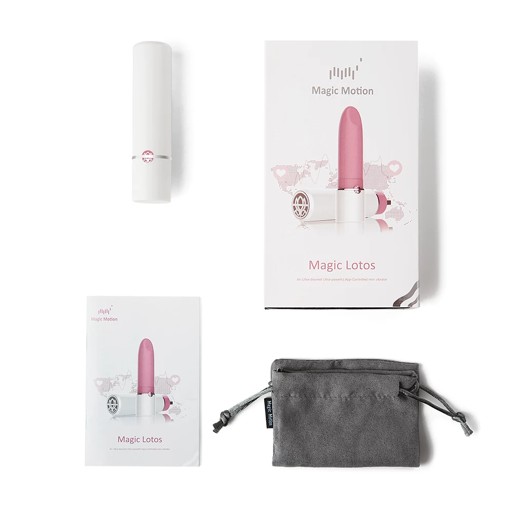 Magic Lotos App-Controlled Smart Lipstick Vibrator Compact — photo 7