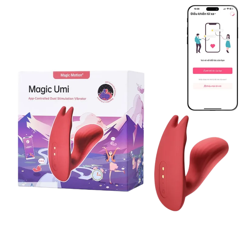 Magic Motion Umi App-Controlled Remote Female Vibrator