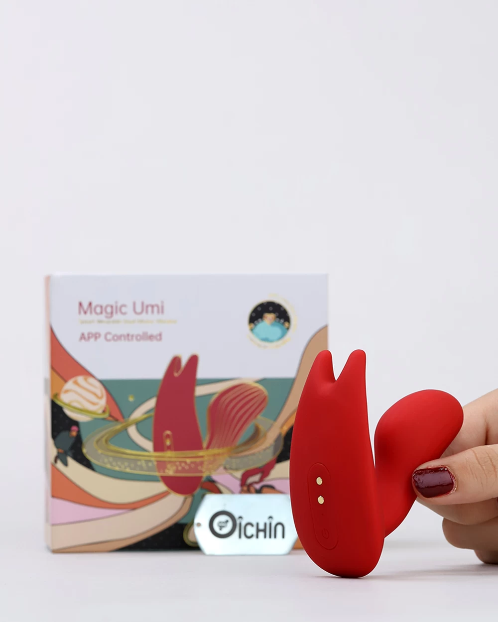 Magic Umi Dual Motor Clitoral Vaginal Silicone Vibrator — photo 2
