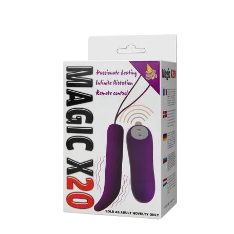 Magic X20 Mini Love Egg 20-Mode Powerful Public Use Vibrator