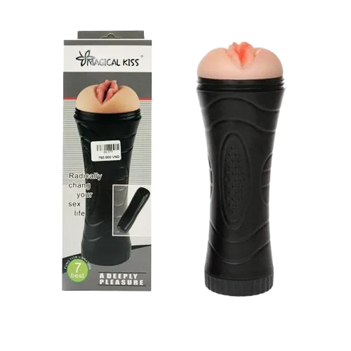Magical Kiss Premium Vibrating Male Masturbator 7 Intensity Levels