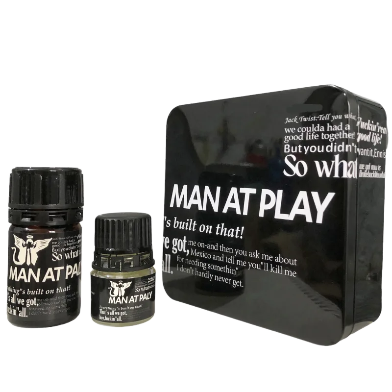 Man At Play Strong Black Popper Set 40ml + 20ml Bonus