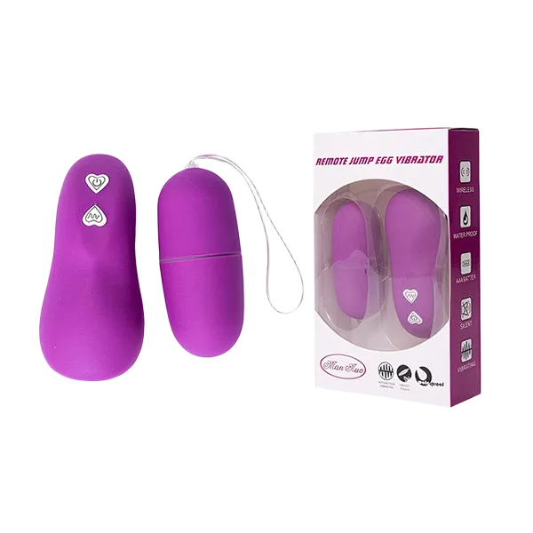 Man Nuo Remote Controlled Vibrating Love Egg 10 Speeds
