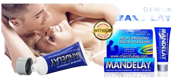 Mandelay 2in1 Lubricant Delay Gel Moisturize Enhance Pleasure