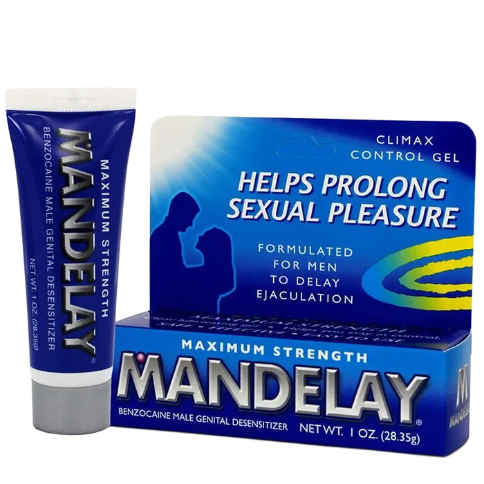 Mandelay Delay Cream Long-Lasting 30-40 Uses