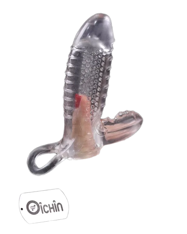 Manmiao Crystal Sleeve Delay Condom Size Enhancer