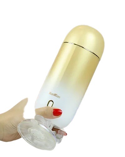ManMiao Wall-Suction Soft Silicone Vibrating Masturbator