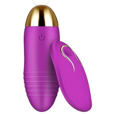 Mannou Rechargeable Remote Control Silicone Vibrating Egg for Women