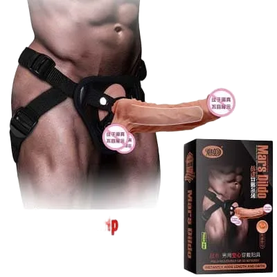 Mars Hollow Strap-On Soft Silicone Dildo for Intense Pleasure