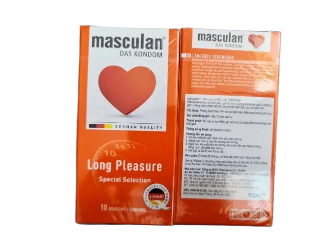 Masculan Long Pleasure Condom German Delay Lasting
