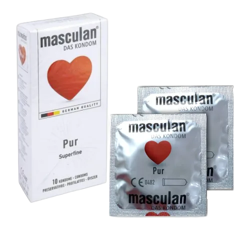 Masculan Pur Ultra-Thin German Condom Extra Lubricated