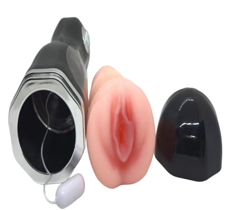 Masturbation Cup Auto Thrusting Vibrator Wall Mounted Soft Silicone