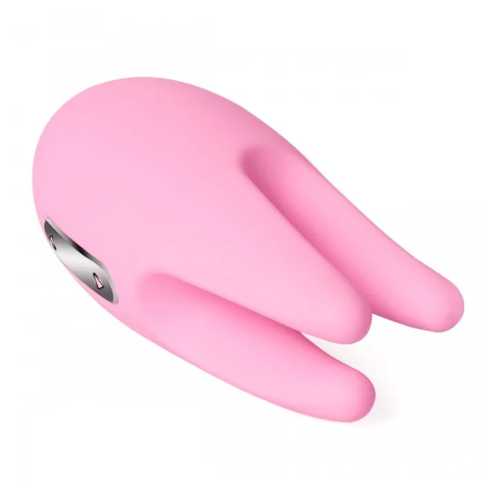 Cookie Candy Dual Mini Massager Nipple G-Spot Pink Blue Silicone — photo 4