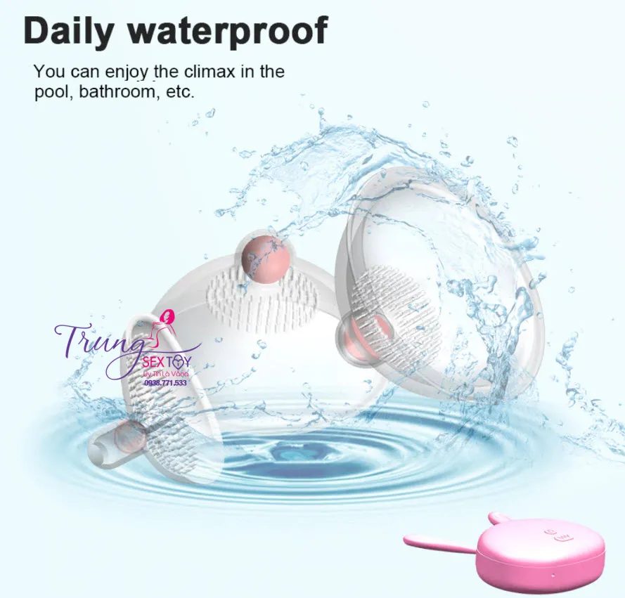 Remote Controlled Strong Breast Massager 10 Vibration Modes — photo 7