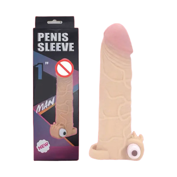 Maxman 2.5cm Increase Vibrating Penis Sleeve Enhance Stamina