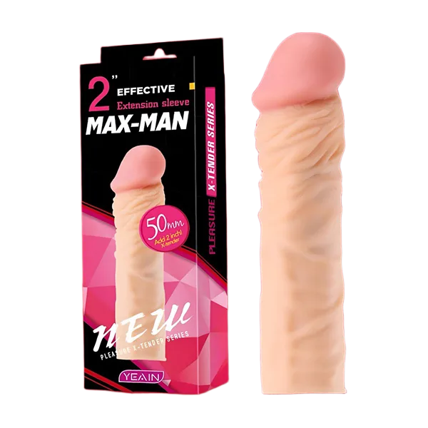 Maxman YY915 Smooth Silicone Penis Extension Condom
