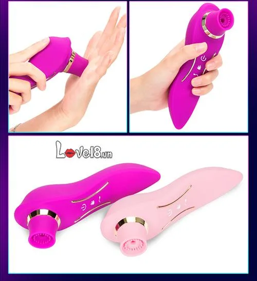 Tina female clitoral sucking massager vibrator 3 suction 7 vibration modes — photo 2