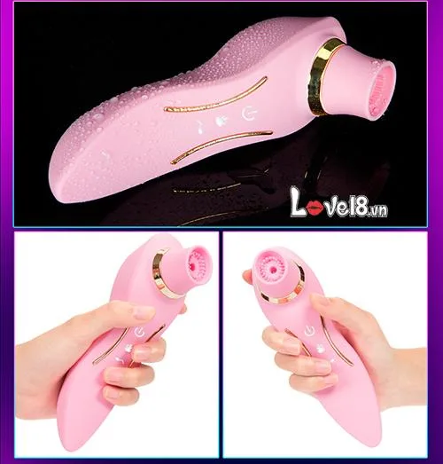 Tina female clitoral sucking massager vibrator 3 suction 7 vibration modes — photo 3