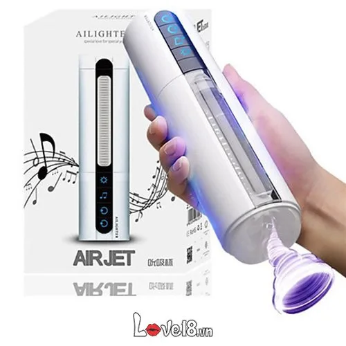 Air Jet Heated Automatic Male Masturbator Vibration Toy — photo 2
