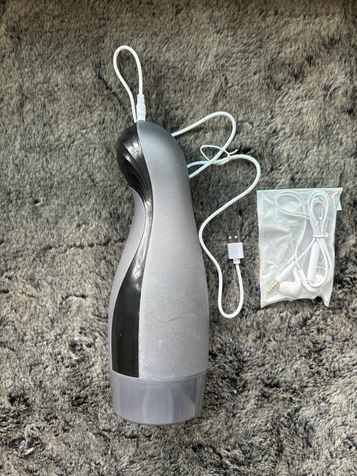 Automatic Sucking Vibrating Masturbator Silicone ABS Premium Pleasure — photo 4