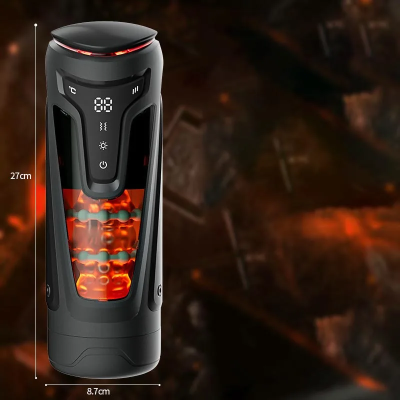 Automatic Penile Sucking Vibrator ABS+TPU Heated — photo 4