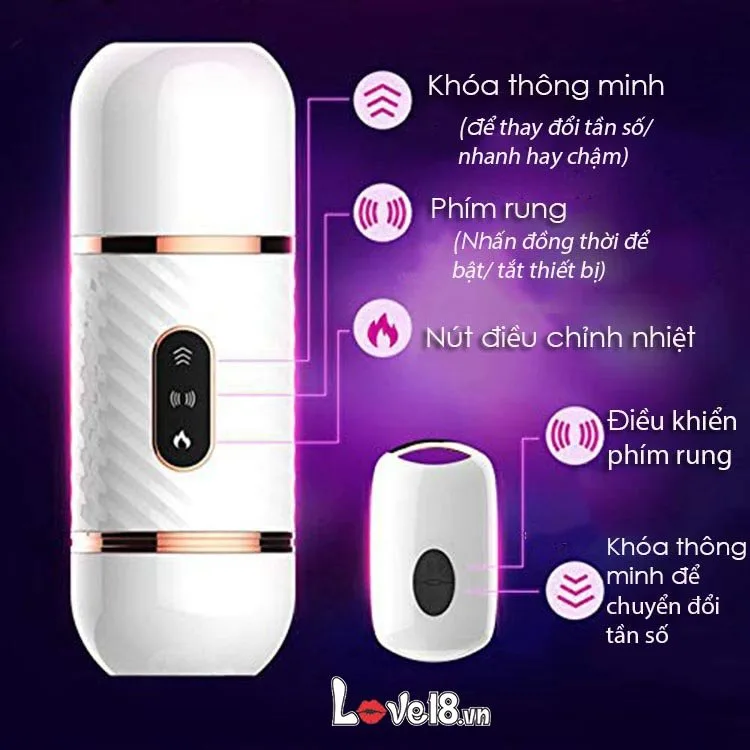 Cyclone Fire Heated Remote-Controlled Female Masturbator — photo 4