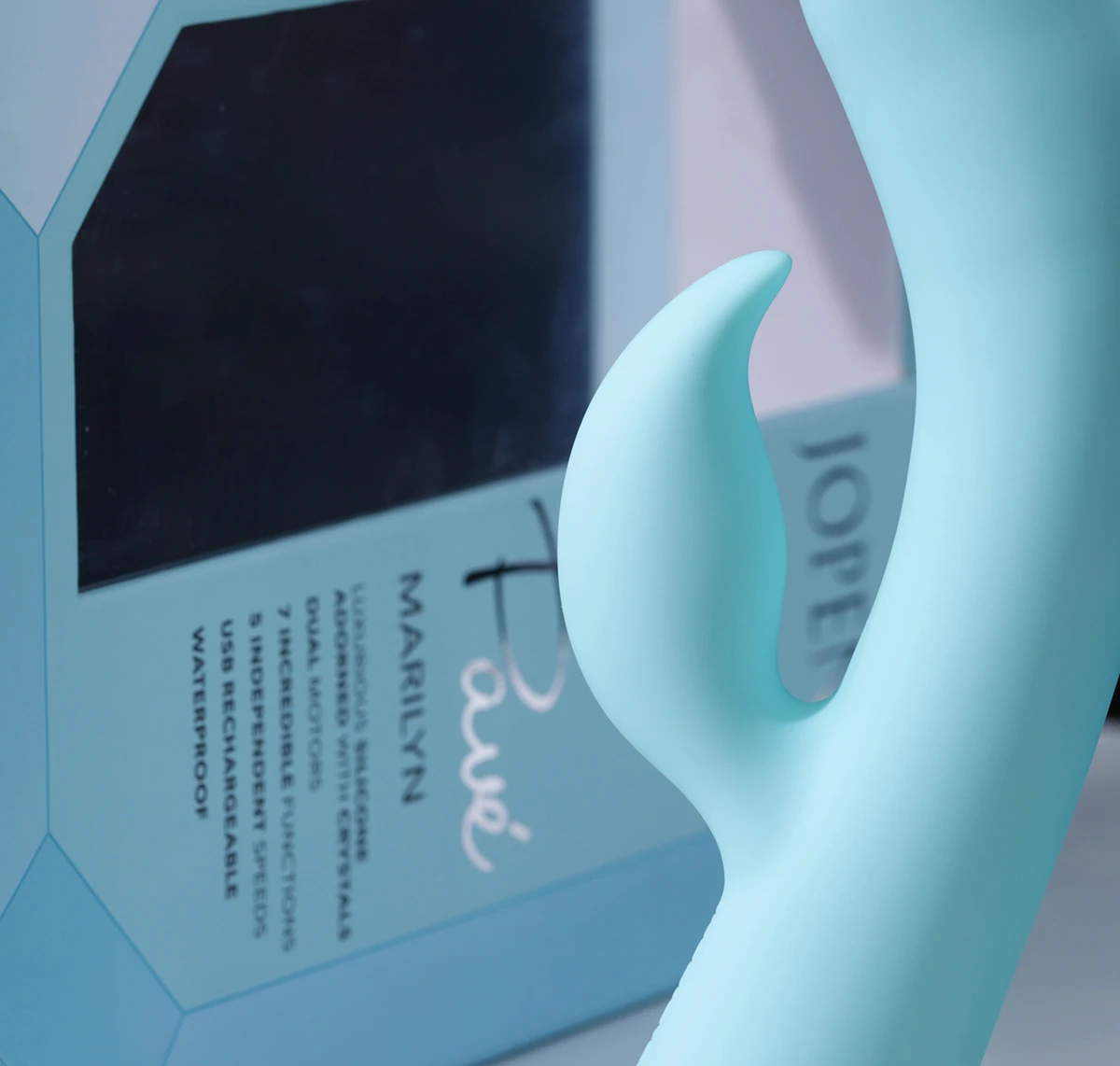 Jopen Pavé Marilyn Dual Stimulator Silicone Female Massager — photo 6