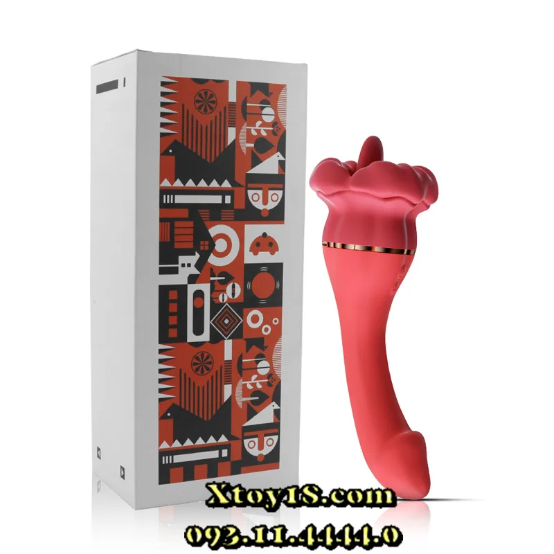 Flaming Lips Dual Ended G-Spot Licking Vibrator Massage — photo 3