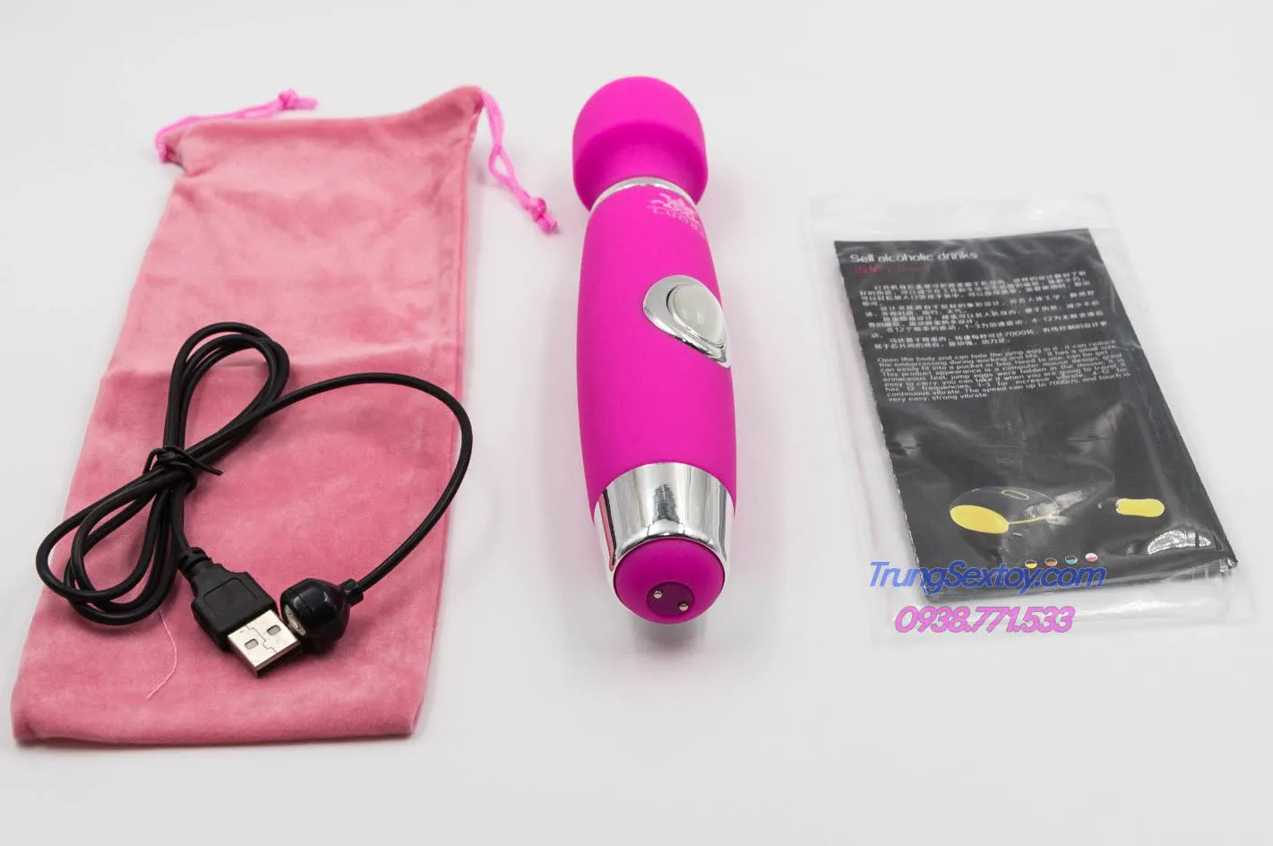 Luoge G-Spot Massager Silicone 10 Frequency Rechargeable Vibrator — photo 3