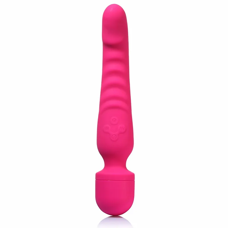 XLove G-Spot Massager 2 Heads 10 Vibration Heat Silicone Intimate Toy — photo 2