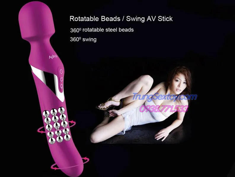 Eltran Aphojoy Dual Vibrate Silicone Couples Massager — photo 2