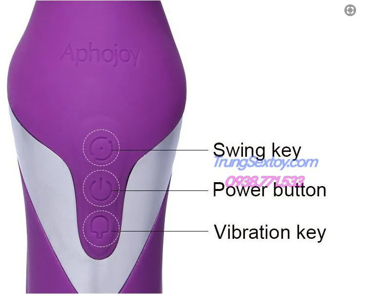 Eltran Aphojoy Dual Vibrate Silicone Couples Massager — photo 4