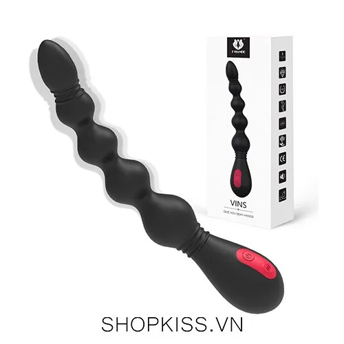S-Hande VINS Anal Beaded Vibrating Prostate Massager — photo 2