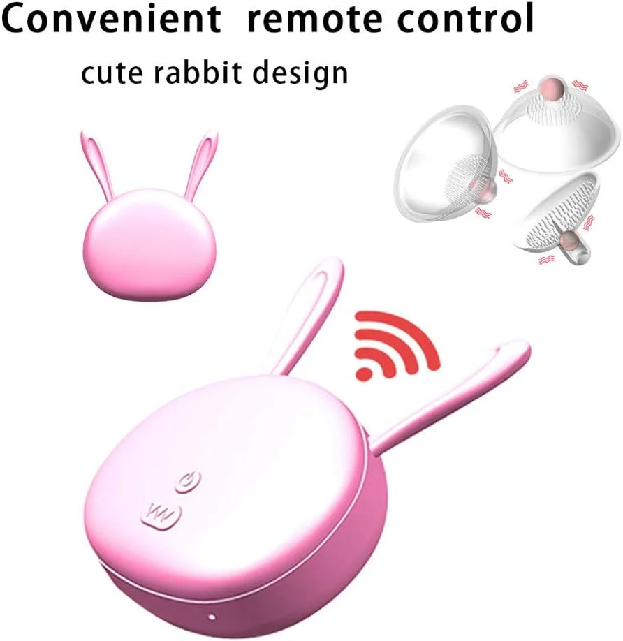 Remote-Controlled Silicon Breast Massage Vibrator 10 Modes — photo 6
