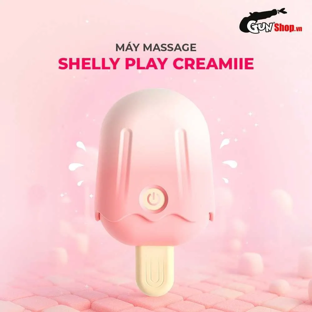 Shelly Play Creamiie Mini Suction Tongue Vibe Cute Ice Cream — photo 4