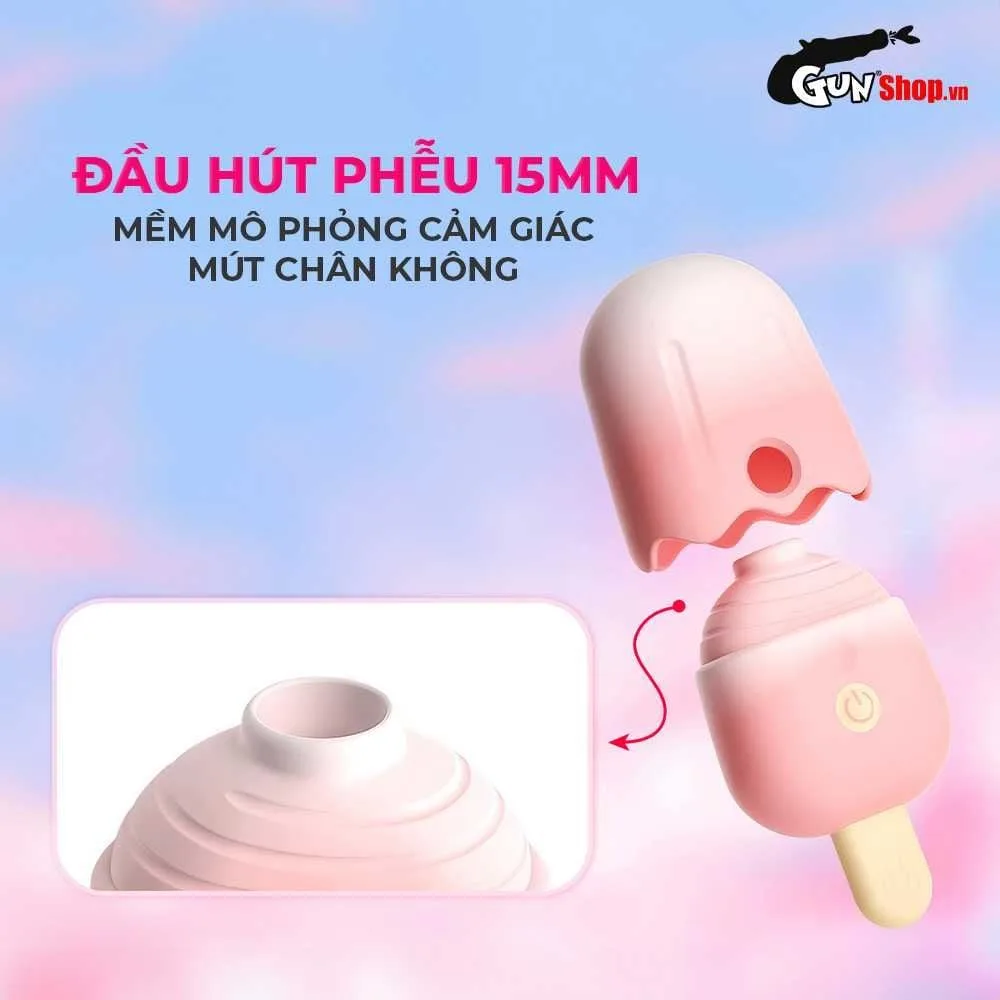 Shelly Play Creamiie Mini Suction Tongue Vibe Cute Ice Cream — photo 6