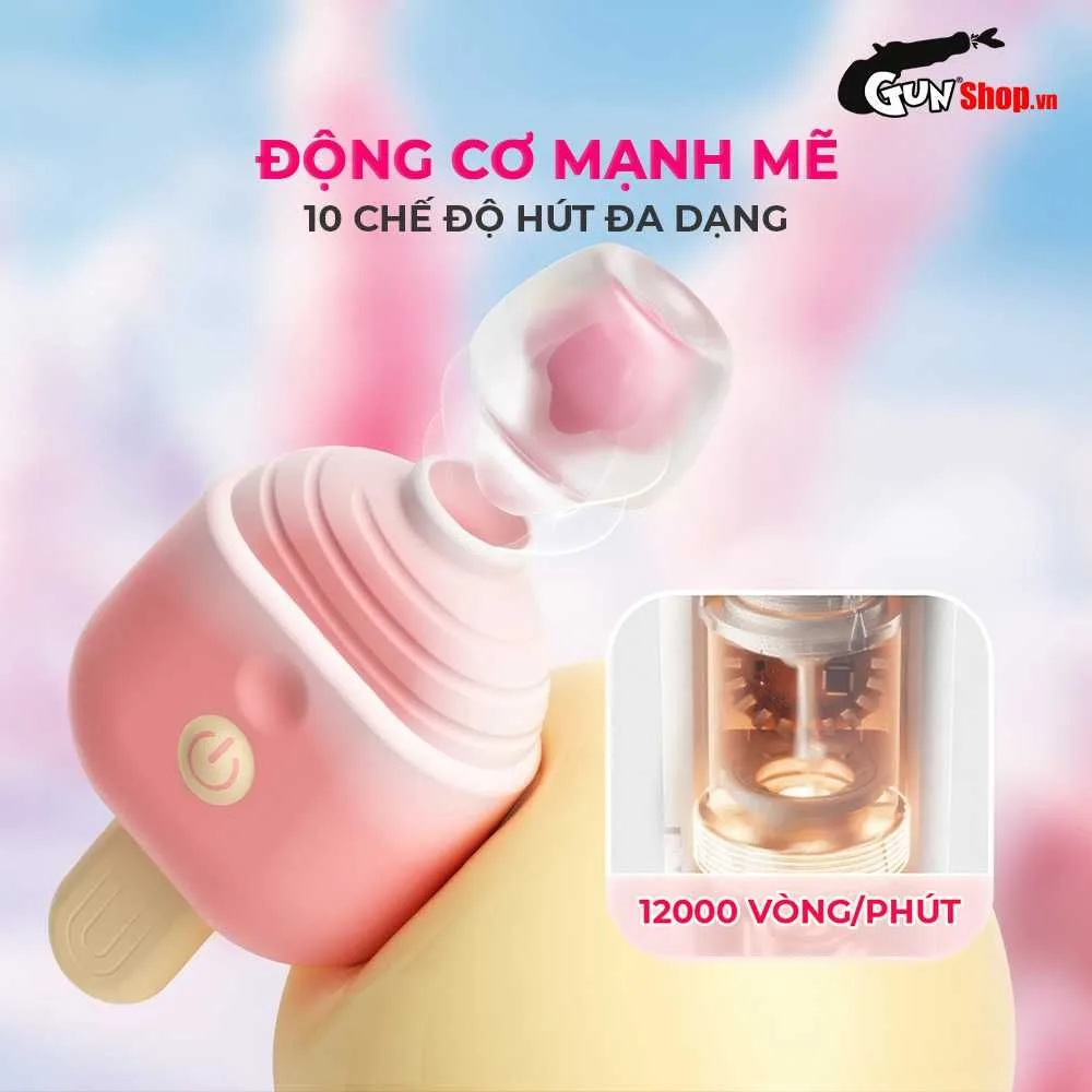 Shelly Play Creamiie Mini Suction Tongue Vibe Cute Ice Cream — photo 7
