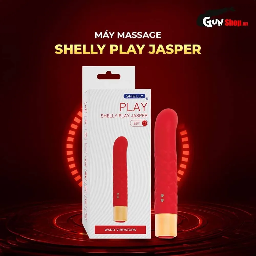 Shelly Play Jasper Powerful Magic Massage Toy Textured Design — photo 4